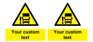 Custom warning blindspot